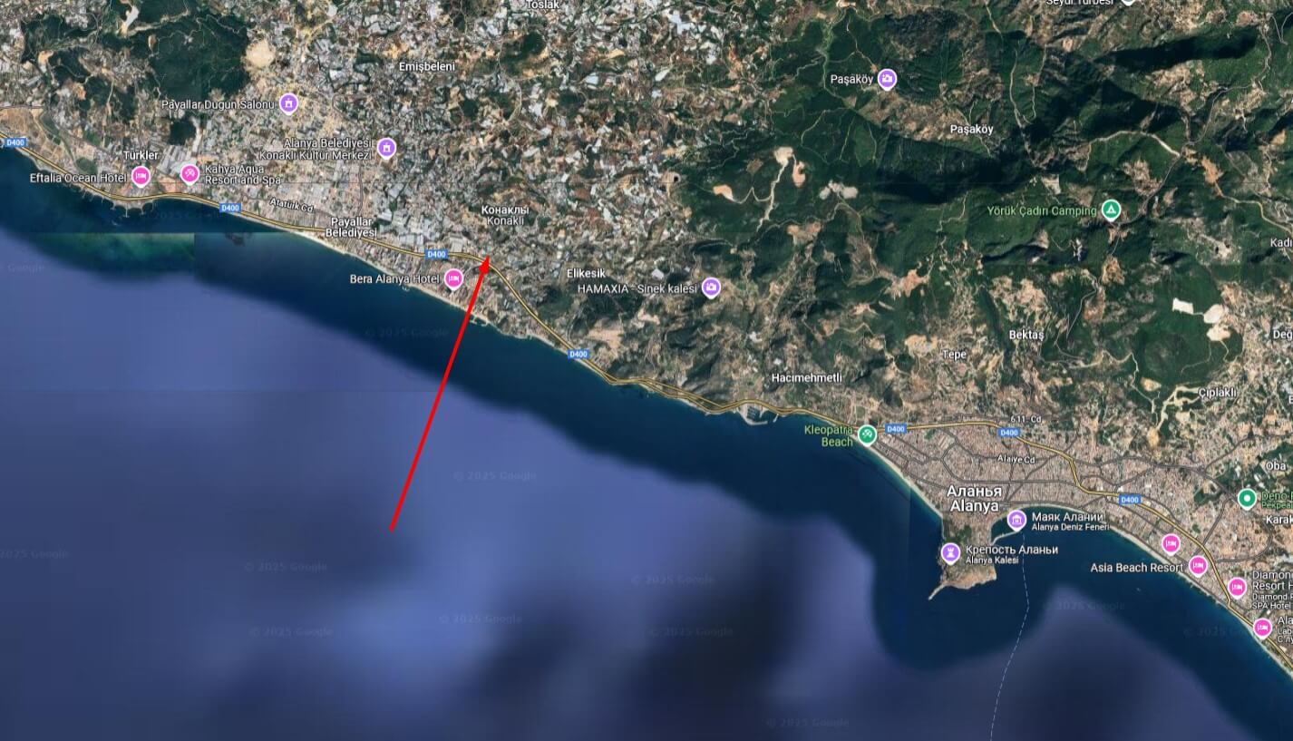 район Конаклы Турция